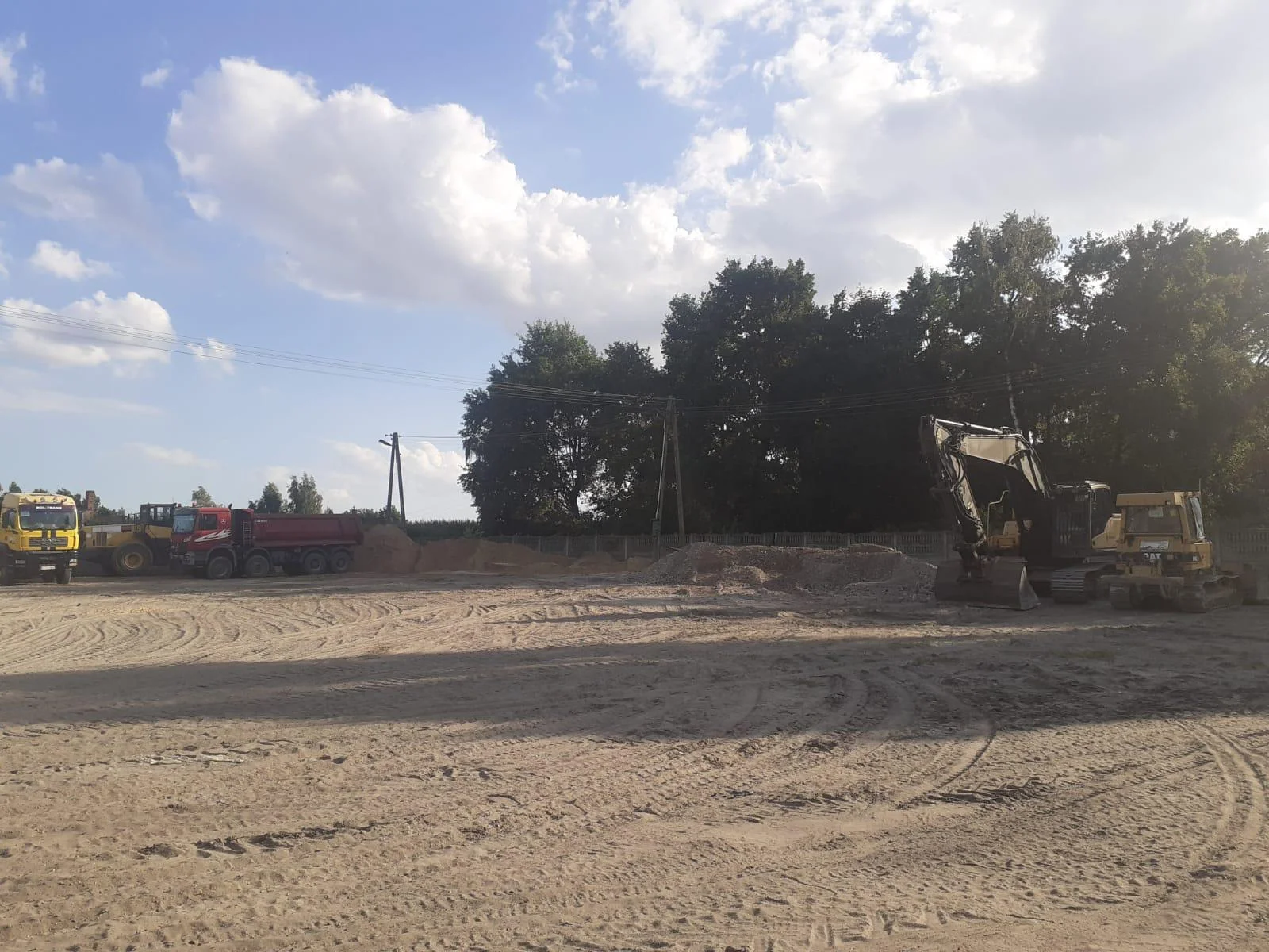 stavba parku waganiec